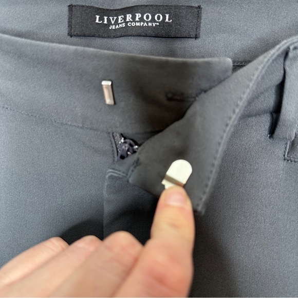 Liverpool straight leg trousers in magnet - Picture 2 of 7